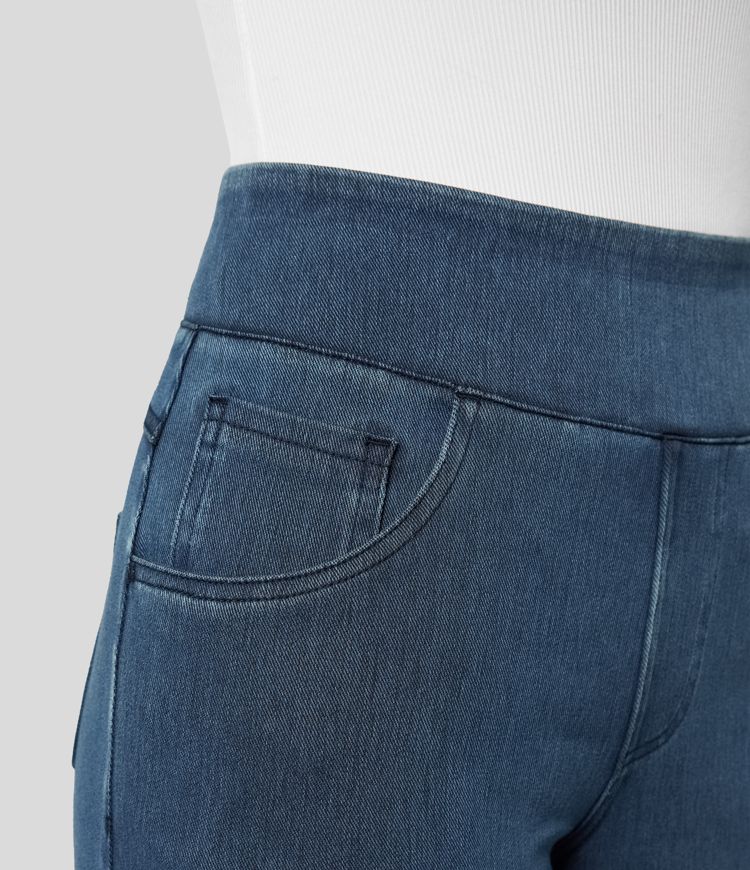 Evie | Pantaloni Elastici Confortabili cu Talie Înaltă