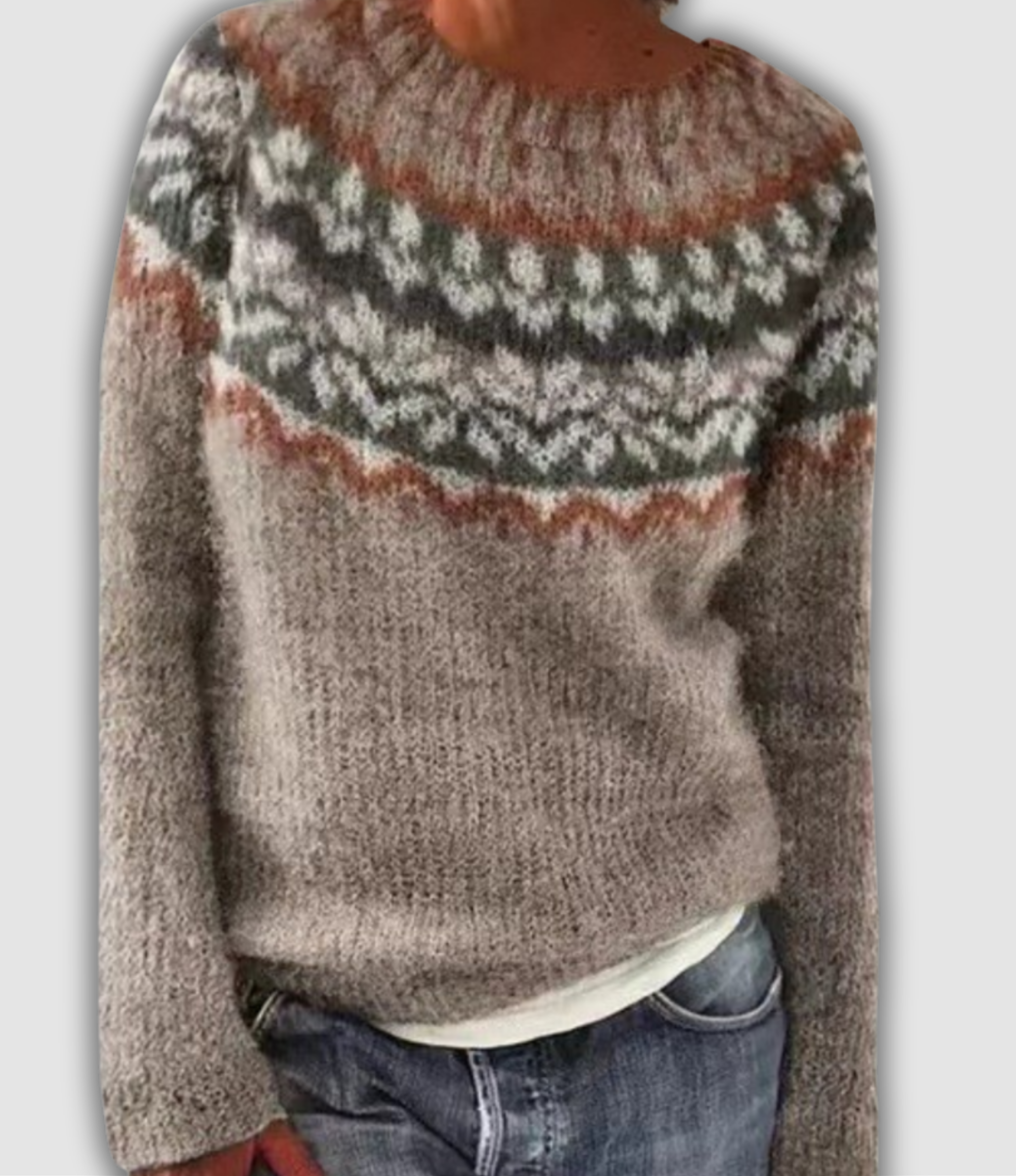 Thalea - Przytulny Retro Sweter