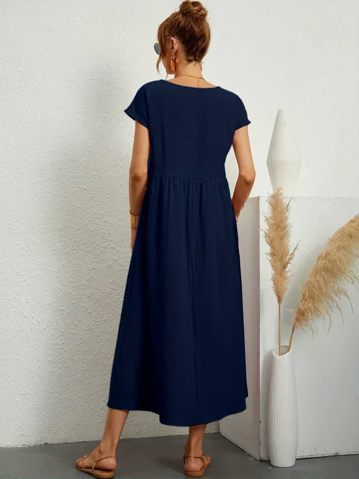 Olivia – Sukienka | Damska | Ponadczasowy design, fason podkreślający sylwetkę, lekkość | Elegancki look | Styl na co dzień | IVY&CO