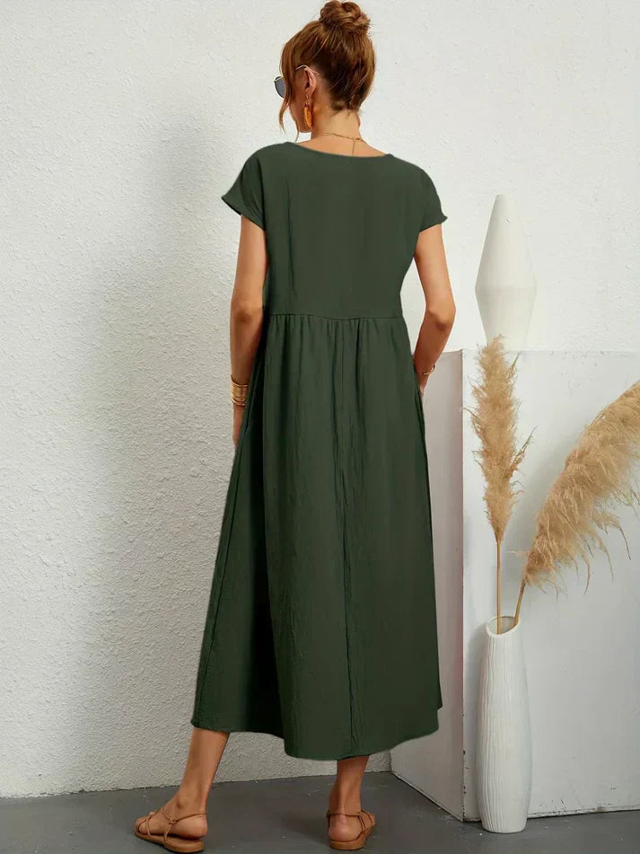 Olivia – Sukienka | Damska | Ponadczasowy design, fason podkreślający sylwetkę, lekkość | Elegancki look | Styl na co dzień | IVY&CO