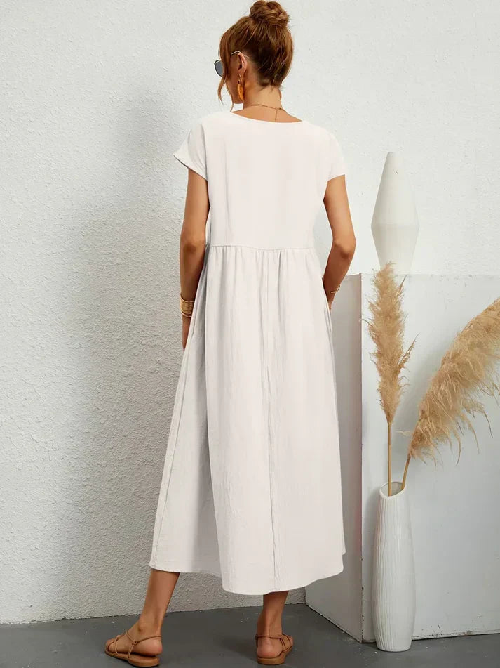 Olivia – Sukienka | Damska | Ponadczasowy design, fason podkreślający sylwetkę, lekkość | Elegancki look | Styl na co dzień | IVY&CO