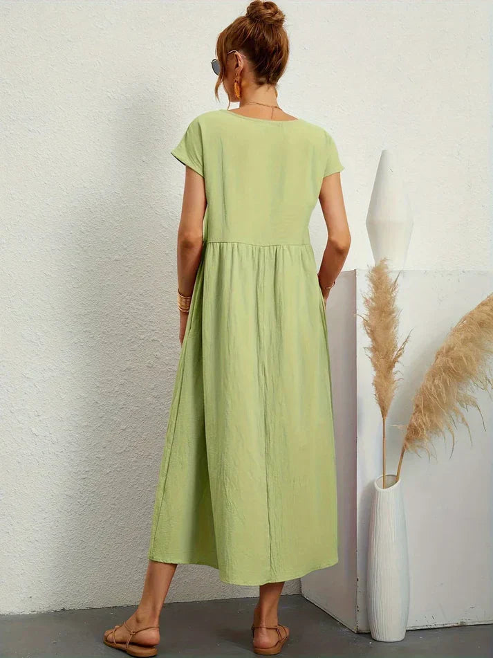 Olivia – Sukienka | Damska | Ponadczasowy design, fason podkreślający sylwetkę, lekkość | Elegancki look | Styl na co dzień | IVY&CO