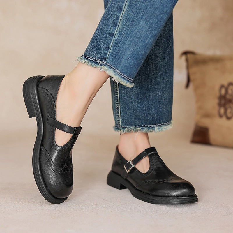 Wera - Eleganckie Skórzane Buty