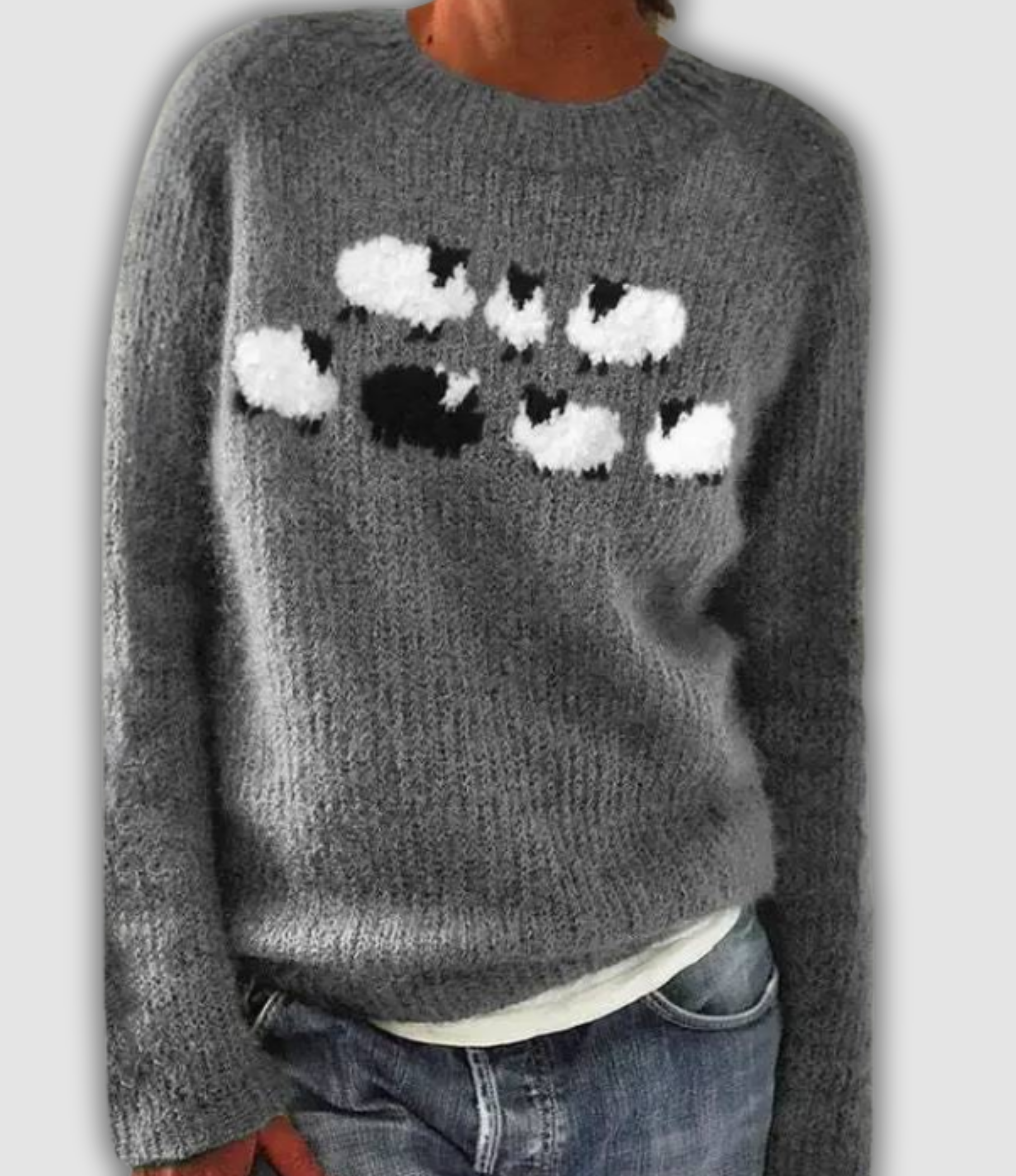 Amaris - Przytulny Retro Sweter