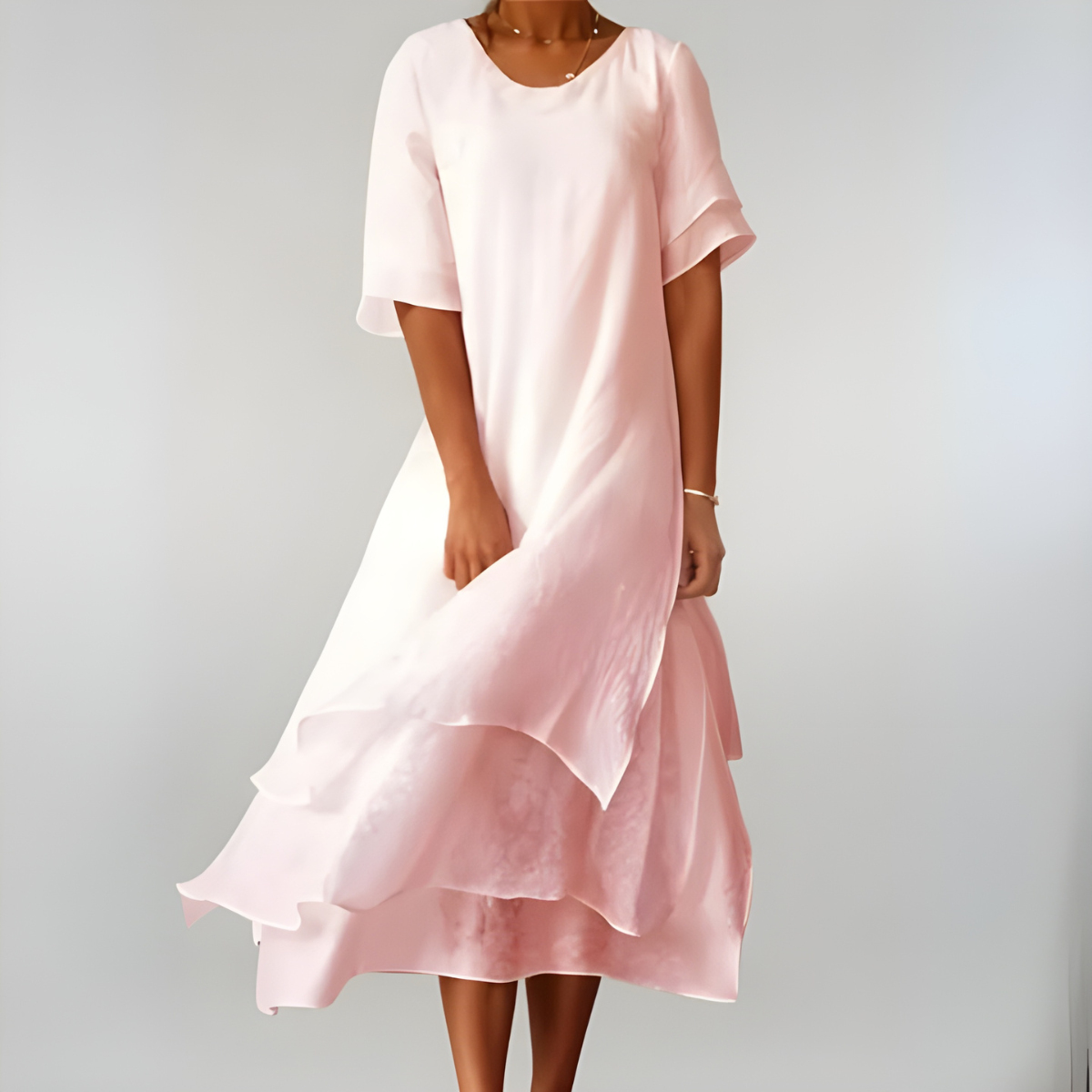 Agnes – Sukienka maxi | Damska | Lekka i zwiewna sylwetka | Biała | IVY&CO