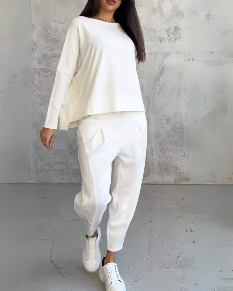 Wioletta – Elegancki Zestaw Loungewear