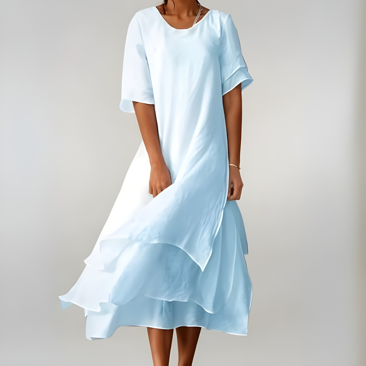 Agnes – Sukienka maxi | Damska | Lekka i zwiewna sylwetka | Biała | IVY&CO