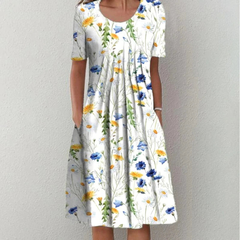 Elin – Elegancka Sukienka Midi