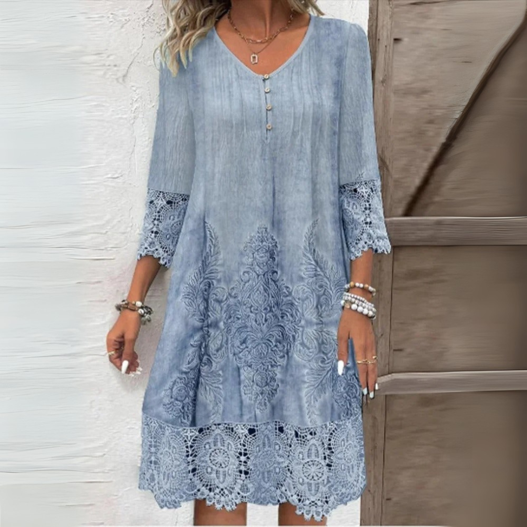 Helena™ - Elegancka Sukienka Koronkowa