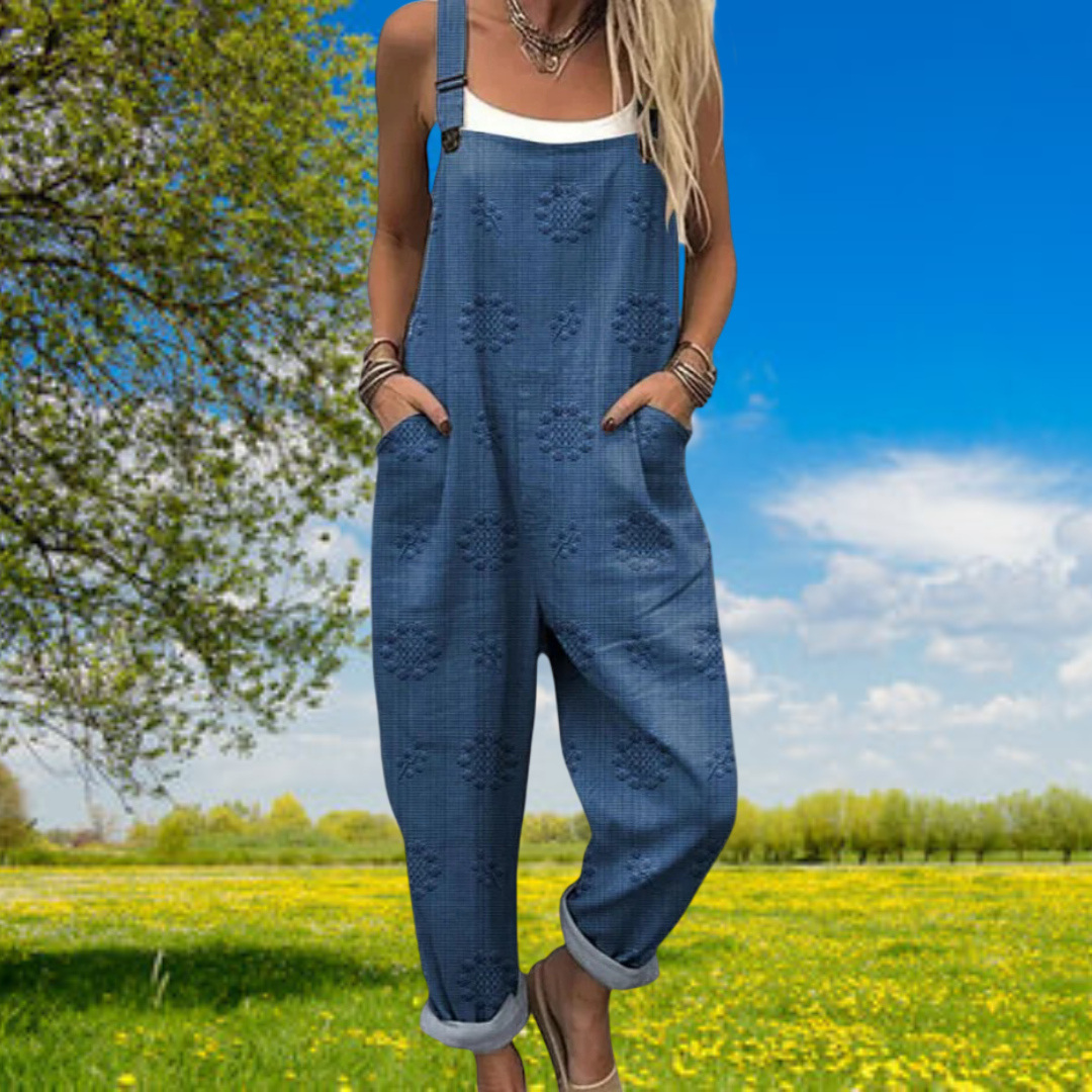 Adelina™ | Elegancki Kombinezon z Luźnym Krojem na Codzienny Styl