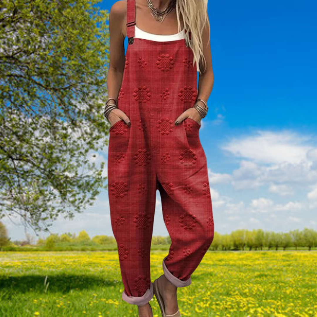 Adelina™ | Elegancki Kombinezon z Luźnym Krojem na Codzienny Styl