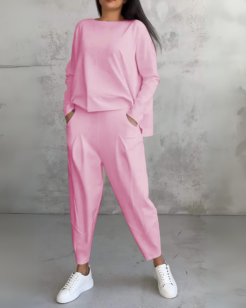 Wioletta – Elegancki Zestaw Loungewear
