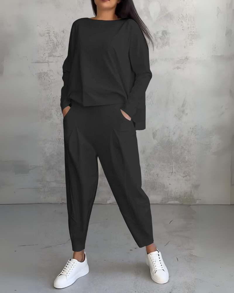 Wioletta – Elegancki Zestaw Loungewear