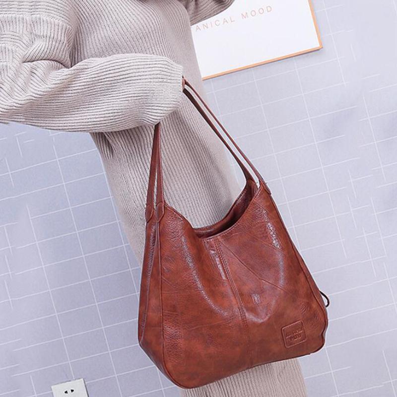 Emelie | Vintage torba skórzana