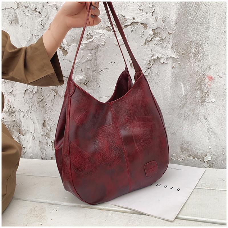 Emelie | Vintage torba skórzana