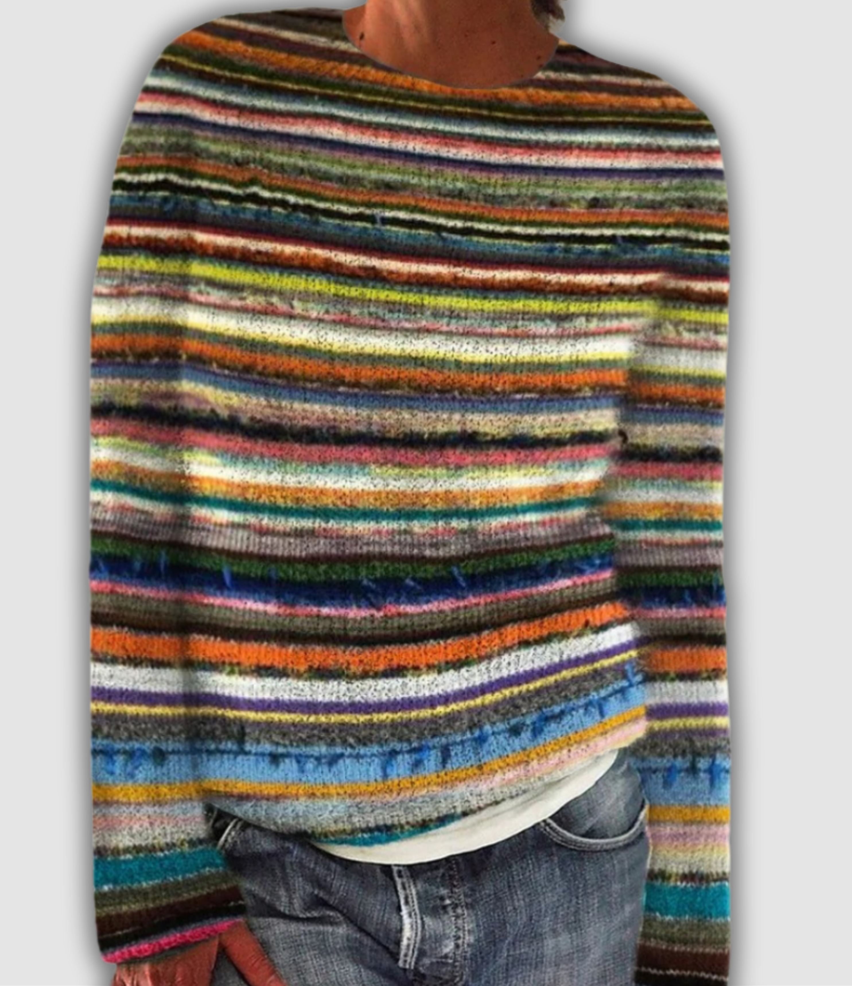 Rahel - Przytulny Retro Sweter
