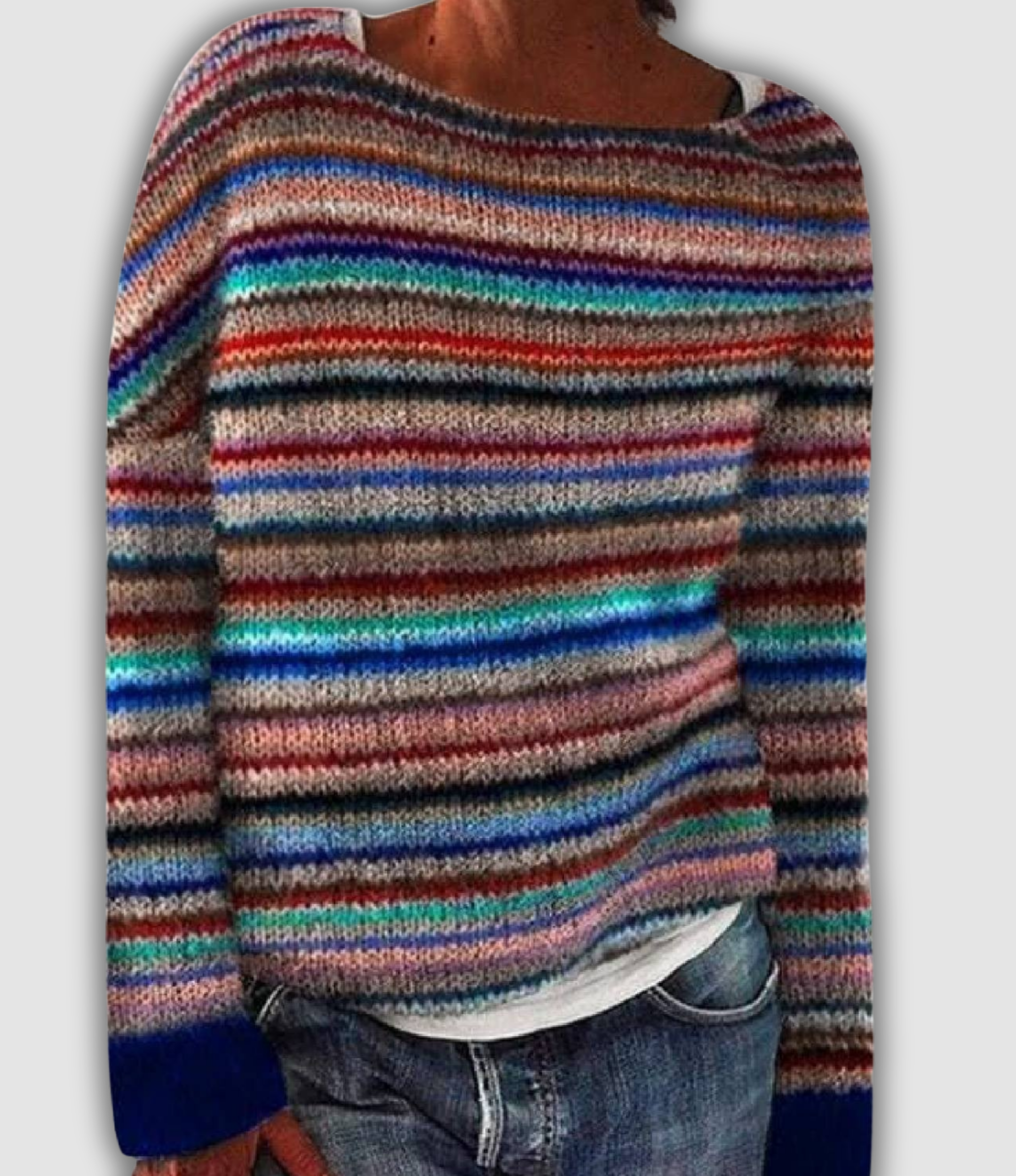 Jorina - Przytulny Retro Sweter