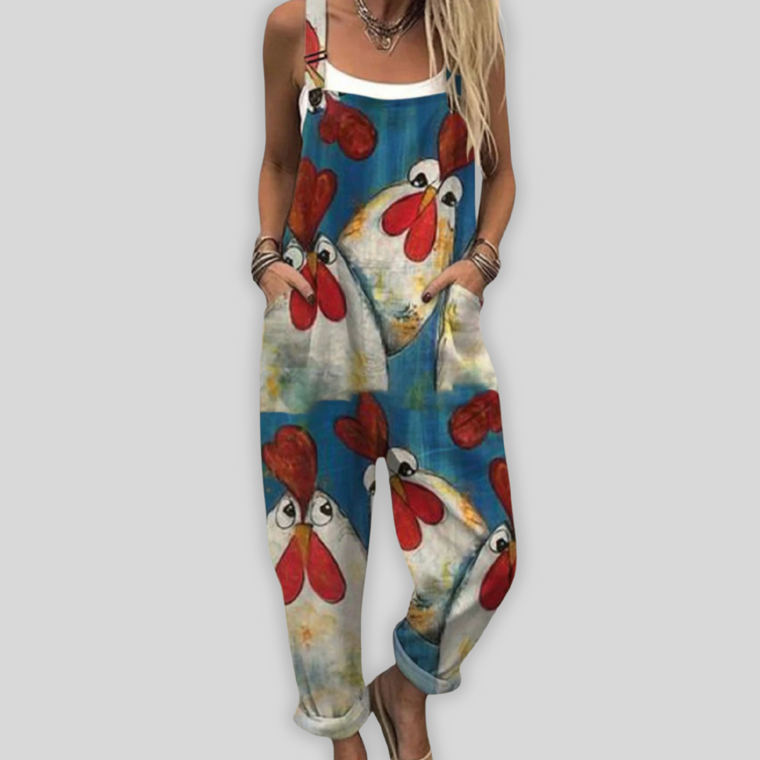 Adelina™ | Salopetă Elegantă cu Croială Relaxată pentru Stil Casual