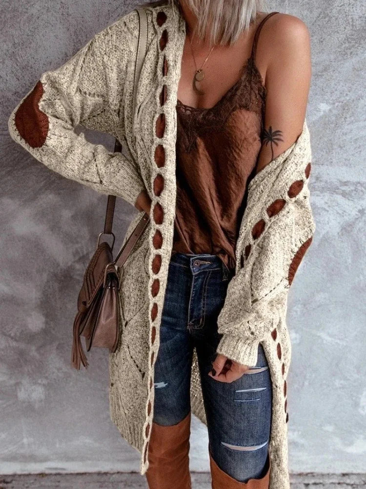 Amalia - Vintage Sweter z Kapturem