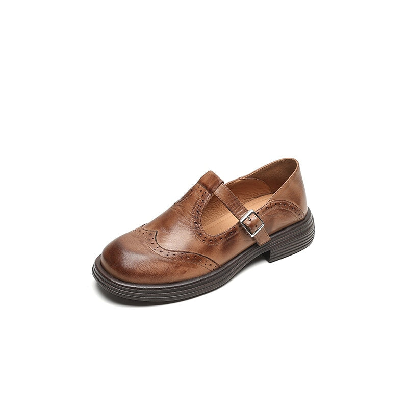 Wera - Eleganckie Skórzane Buty