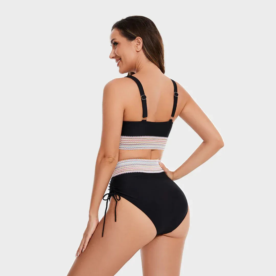 Noa – Bikini z Wysokim Stanem z Pasem Modelującym