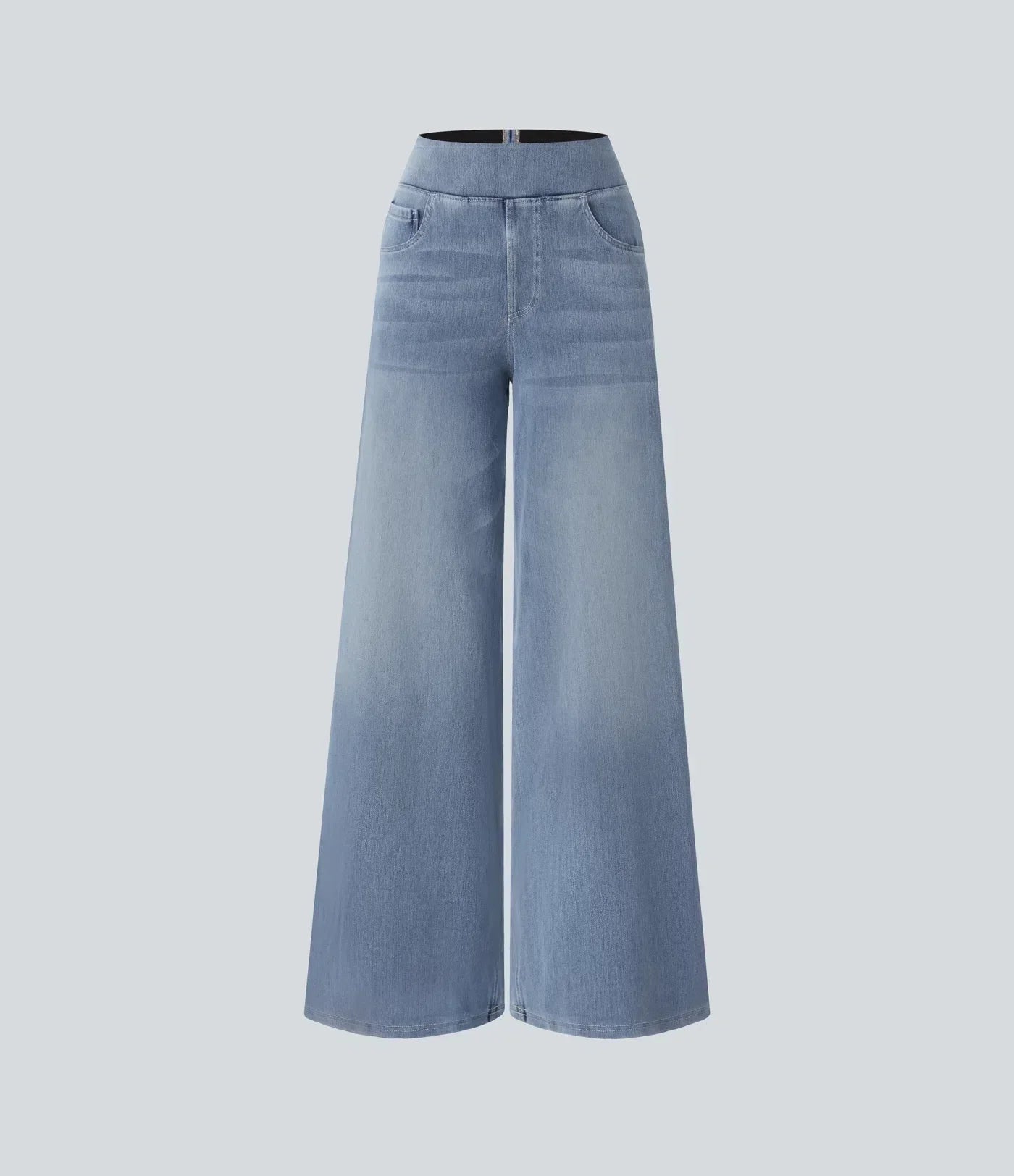 Evie | Pantaloni Elastici Confortabili cu Talie Înaltă