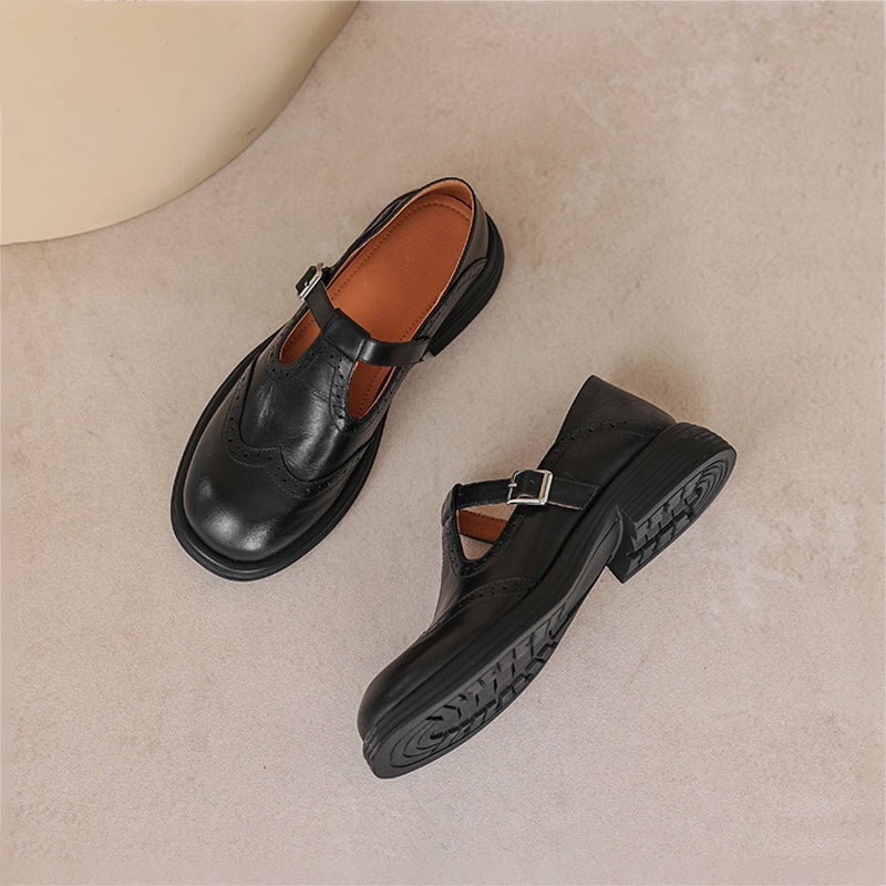 Wera - Eleganckie Skórzane Buty