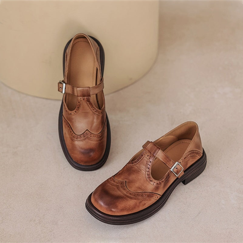 Wera - Eleganckie Skórzane Buty